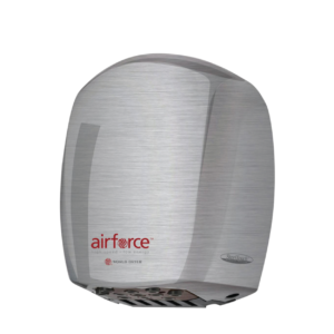 World Dryer Airforce Dryer Stainless Steel Brushed