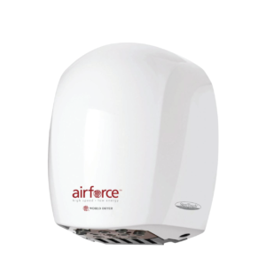 World Dryer Airforce Dryer Alumininum White