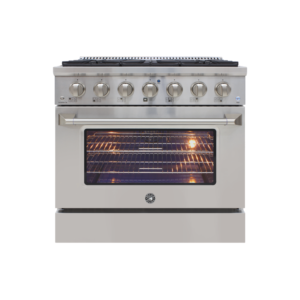 ESSCO Guyana 36 Inch Gas Range open