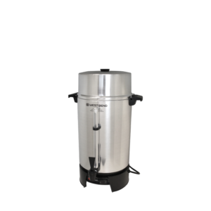 West Bend 100 Cup Coffee Urn - Polished Aluminum